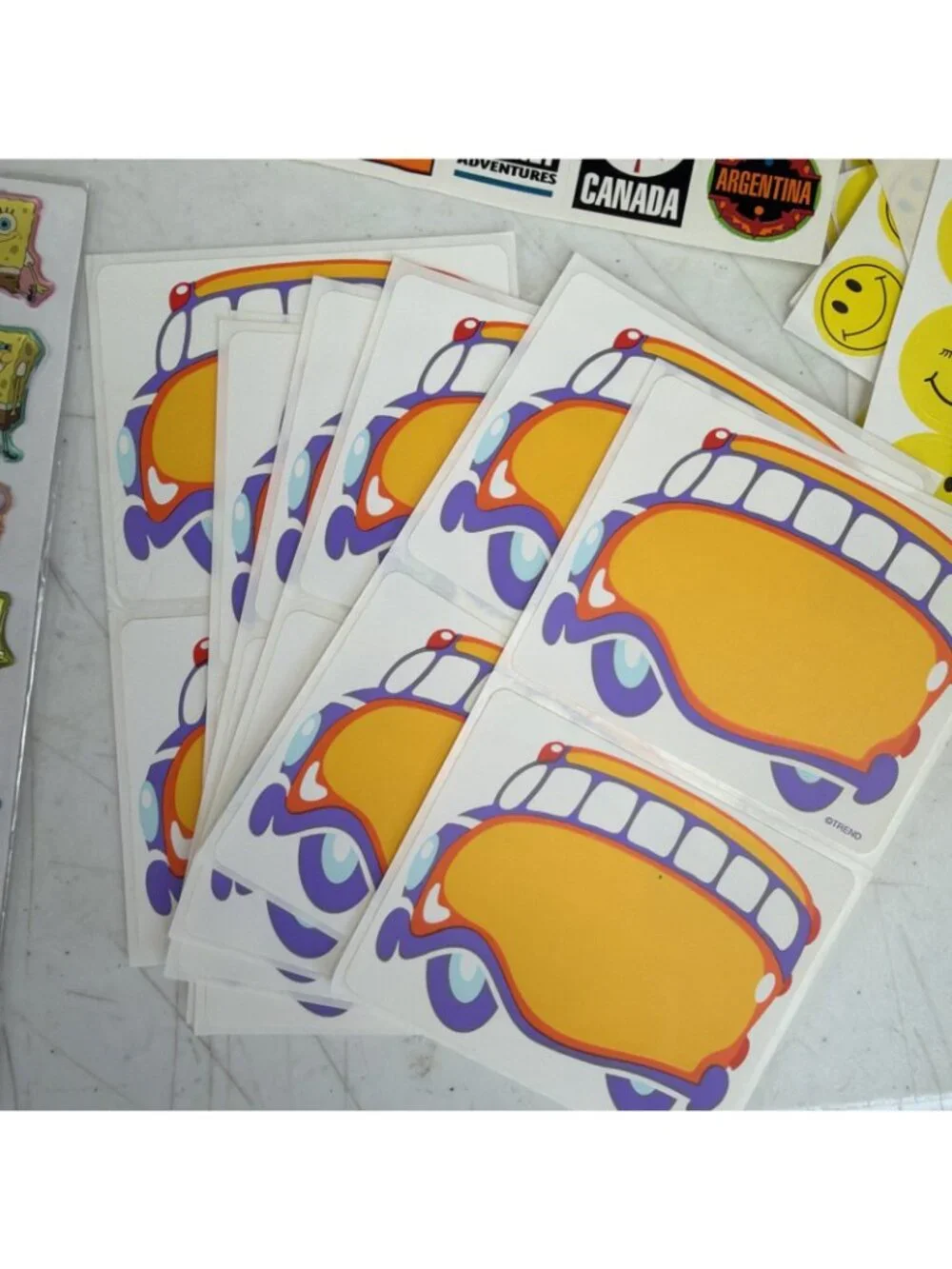 HUGE lot 80s 90s Y2K Stickers Hallmark MLP Blues Clues Animals Holidays VTG